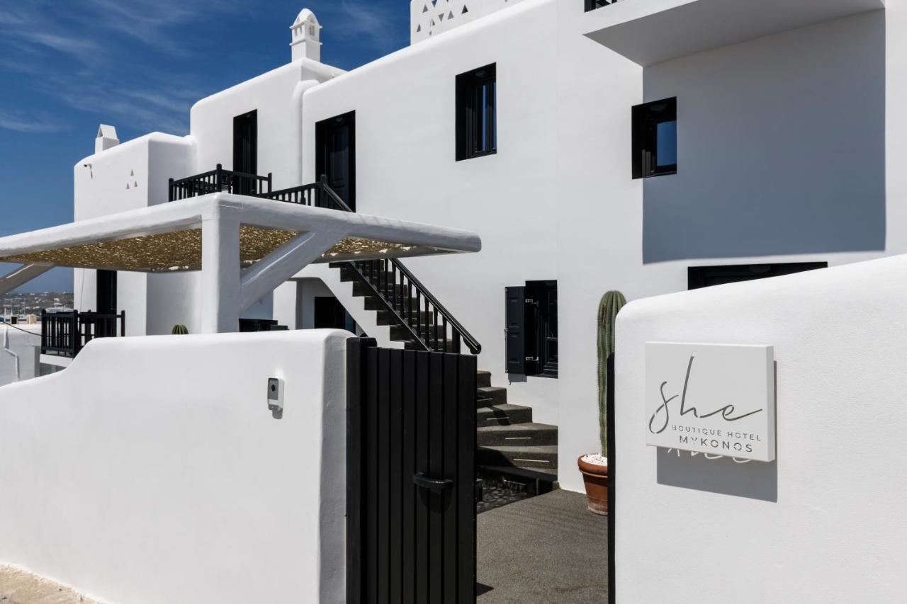 She Mykonos Boutique Hotel Mykonos Town Luaran gambar